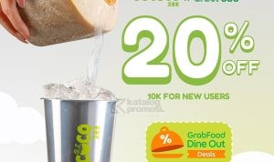 Promo Gococo GrabFood Dine Out Deals - Dapatkan Diskon 20%