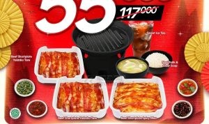 Promo GOLDEN HOTPOT & GRILL SPECIAL SET A dan SET MEAL BERDUA mulai Rp. 55.000