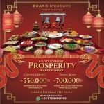 Promo Grand Mercure Jakarta Kemayoran Chinese New Year All You Can Eat mulai IDR 550.000 net/pax