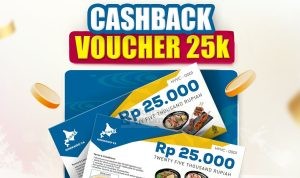 Promo Hokkaido-Ya Friday Instant Cashback Rp25.000