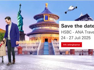 HSBC ANA Travel Fair Central Park Jakarta, promo cashback hingga Rp16 juta dan tiket spesial, berlaku 24–27 Juli 2025