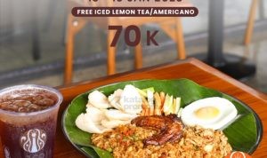 Promo JCO Perfect Pairings - FREE Iced Lemon Tea or Americano