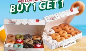 Promo Krispy Kreme Weekend Special Buy 1 Get 1 Free