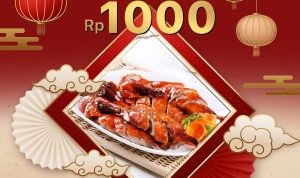 Promo LOONG 大GE Bebek Panggang 1/2 Ekor Hanya Rp1.000