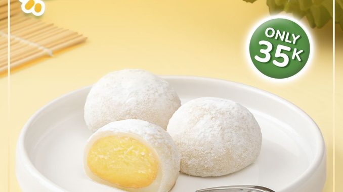Promo Mochi Mochio! Durian MochiO Cuma 35 Ribu*