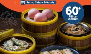 Promo Ocean 8 Selasa & Kamis Fantastis Beli 2 Gratis 1 Dimsum