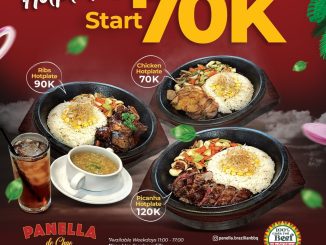 Promo Panella Brazillian BBQ Sizzling Hotplate Mulai dari 70K