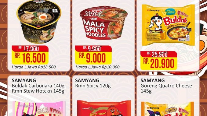 Promo Alfamart Noodle Fair periode 16-31 JULI 2025 1