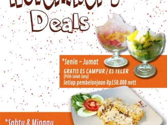 Promo Bakmi Naga November’s Deals gratis Es Campur weekdays dan Ayam Mayonaise weekend berlaku sepanjang November 2025