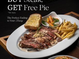 Promo B'STEAK Grill & Pancake beli steak gratis Australian Pie berlaku November 2025 di seluruh outlet.