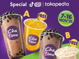 promo Chatime 11.11 beli 1 gratis 1 di TikTok Shop dan Tokopedia berlaku 7–16 November 2025