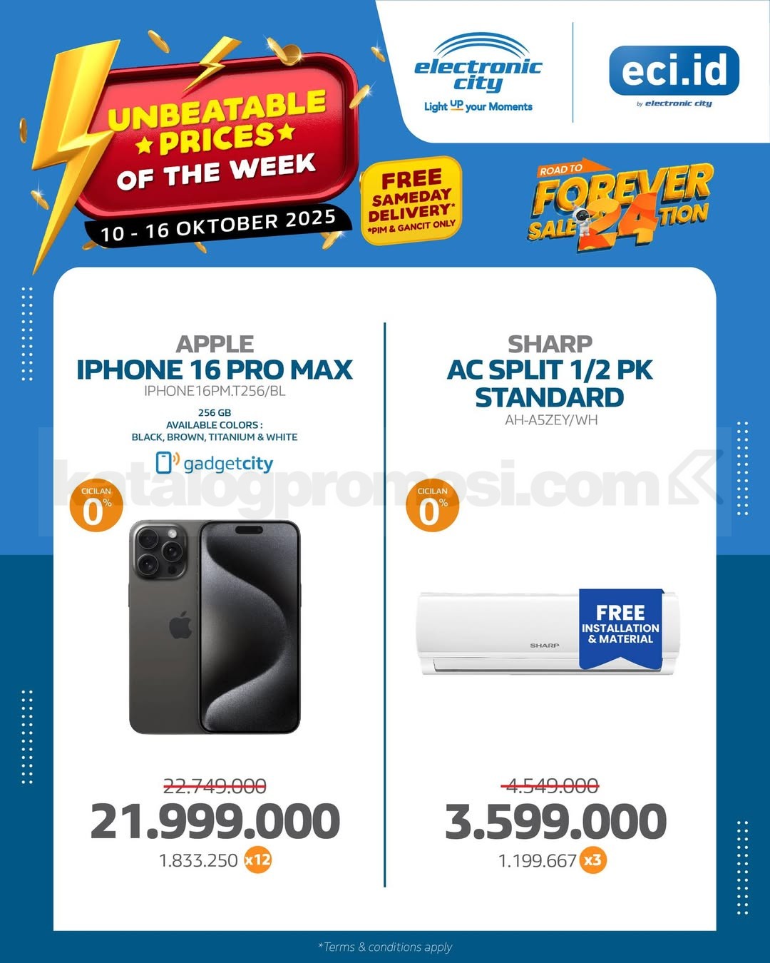 Promo Electronic City Unbeatable Prices of The Week 10-16 Oktober 2025 Promo Electronic City Unbeatable Prices of The Week 10-16 Oktober 2025 4