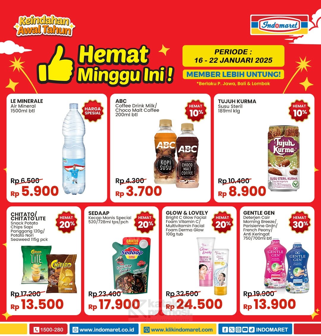 Katalog Promo JSM Indomaret, Alfamart, & Superindo 17-19 Januari 2025:Minyak Goreng Cuma Rp30 Ribuan