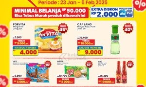 Promo TEBUS HEBOH INDOMARET 23 JANUARI – 05 FEBRUARI 2025