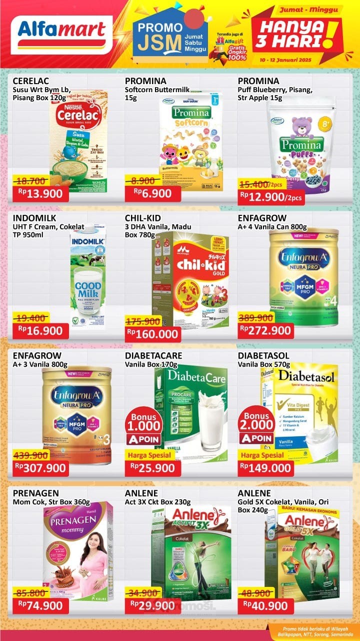 Katalog Promo JSM Alfamart, Indomaret, dan Superindo 10-12 Januari 2025: Minyak Goreng 2L Rp35.900