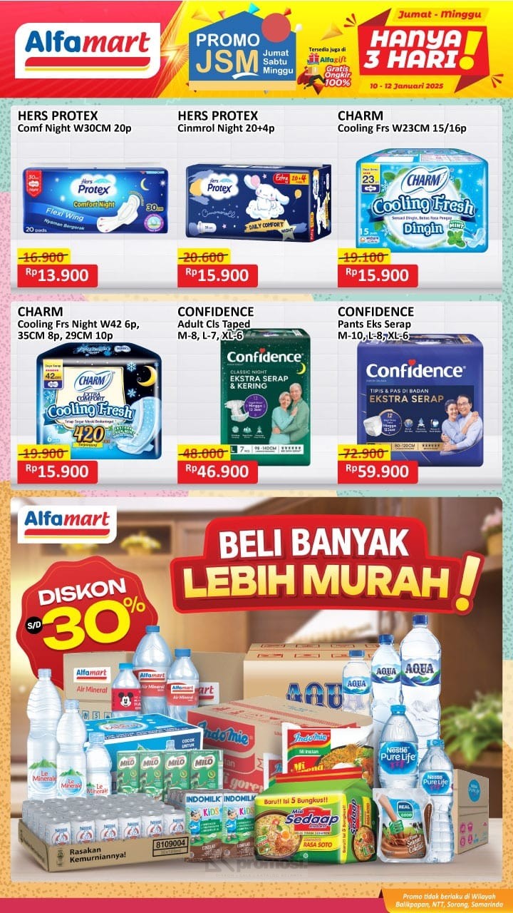 Katalog Promo JSM Alfamart, Indomaret, dan Superindo 10-12 Januari 2025: Minyak Goreng 2L Rp35.900