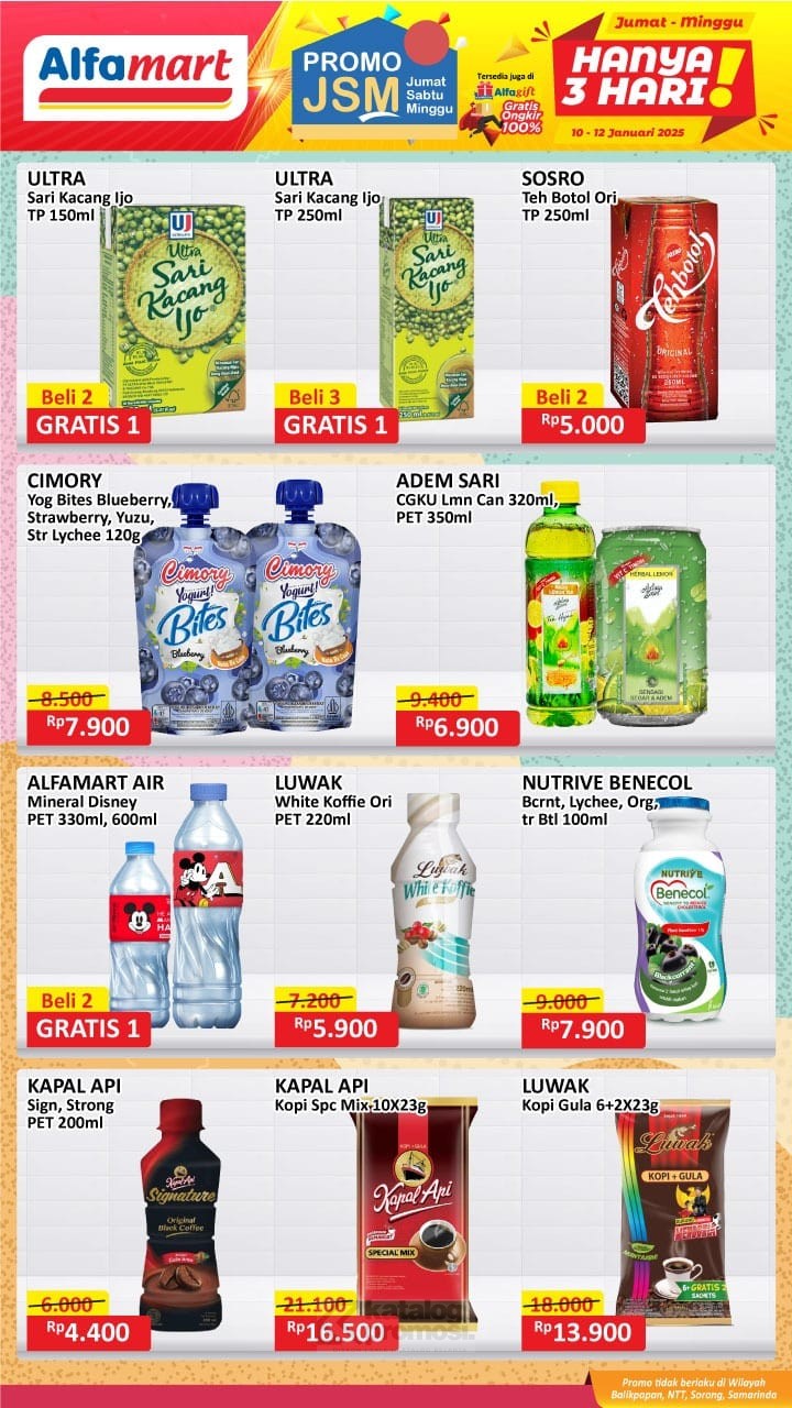 Katalog Promo JSM Alfamart, Indomaret, dan Superindo 10-12 Januari 2025: Minyak Goreng 2L Rp35.900