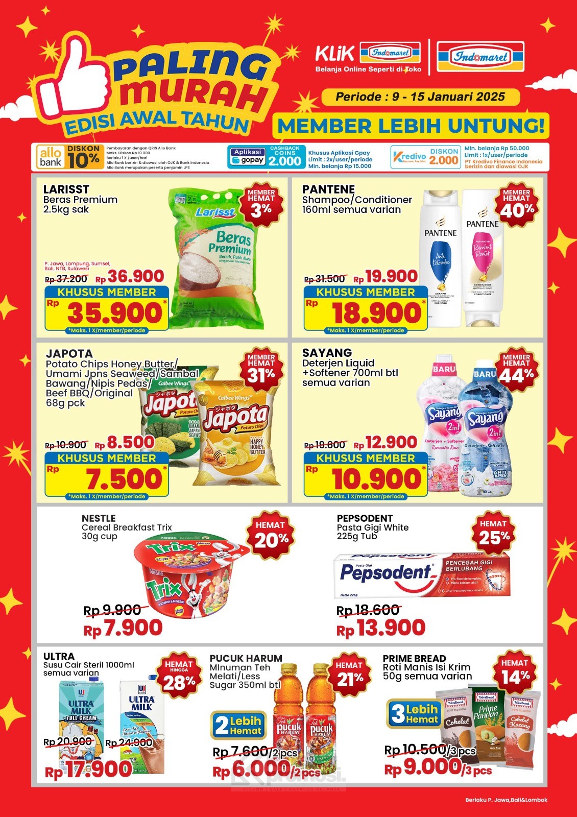 Katalog Promo JSM Alfamart, Indomaret, dan Superindo 10-12 Januari 2025: Minyak Goreng 2L Rp35.900