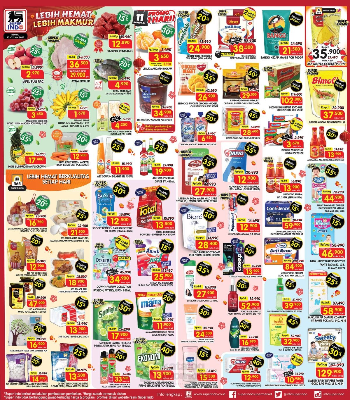 Katalog Promo JSM Alfamart, Indomaret, dan Superindo 10-12 Januari 2025: Minyak Goreng 2L Rp35.900