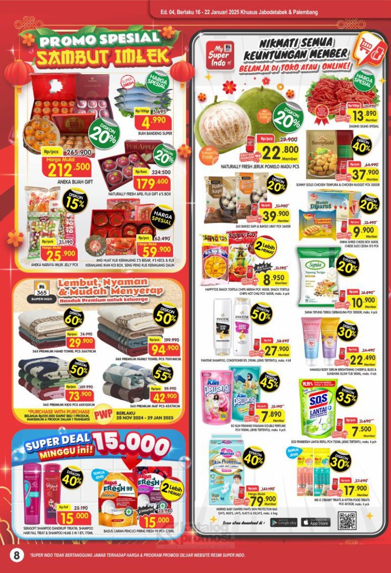 Katalog Promo JSM Indomaret, Alfamart, & Superindo 17-19 Januari 2025:Minyak Goreng Cuma Rp30 Ribuan