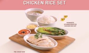 Promo Toast Box Chinese New Year Hainanese Chicken Rice Set cuma Rp. 328.000