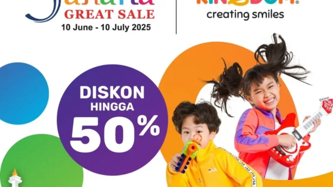 Promo Toys Kingdom Jakarta Great Sale Diskon Mainan Hingga 50%