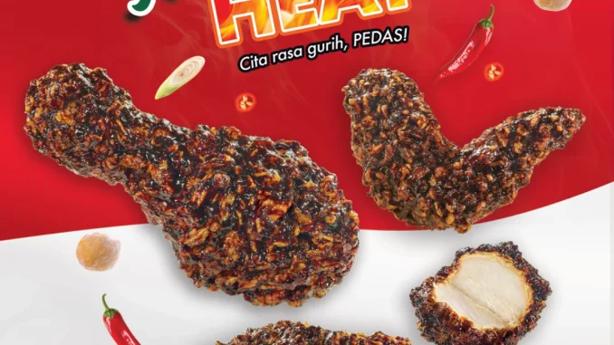 Promo Wingstop Nusantara Heat ayam goreng bumbu hitam gurih pedas khas Nusantara