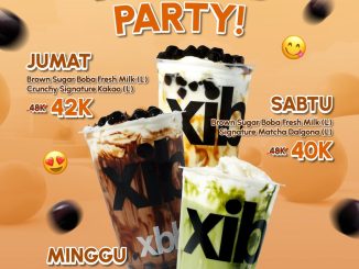 Promo Xiboba Weekend Party mulai Rp. 38.000 berlaku selama November 2025