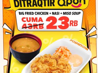 Promo Yoshinoya Qpon Comfort Food Murah mulai Rp.23.000