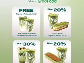 Promo Feel Matcha Spesial GrabFood Diskon hingga 30%