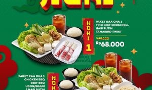 Promo Raa Cha Suki & BBQ Paket HOKI, mulai Rp68.000