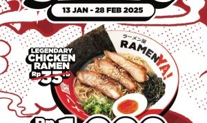 Promo RamenYa ShopeePay Serba Seribu Beli Legendary Chicken Ramen Size Regular cuma Rp. 1.000