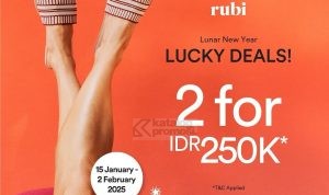 Promo RUBI Lunar New Year Deals 2 For 250K*