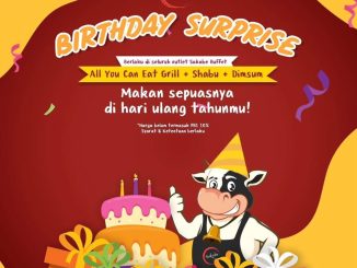 Promo Sakabe Buffet Birthday Treats! Buy 3 Get 4 All You Can Eat