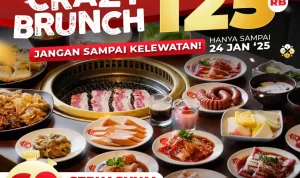 Promo Shaburi & Kintan Buffet Crazy Brunch All You Can Eat cuma Rp125.000