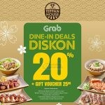 Promo Teppan House Grab Dine In Deals! Dapatkan Diskon 20% + Gift Voucher Rp. 25Rb