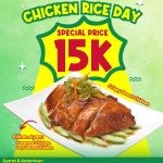 Promo The Chicken Rice Shop Chicken Rice Day: Ayam Hainanese Hanya Rp15.000