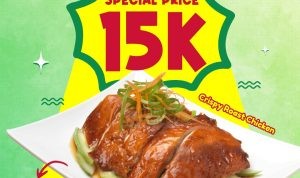 Promo The Chicken Rice Shop Chicken Rice Day: Ayam Hainanese Hanya Rp15.000