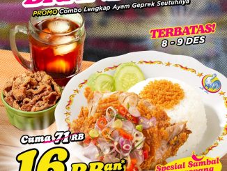 Promo Ayam Koplo Brand Day Combo Ayam Geprek cuma 16RB-an! 4