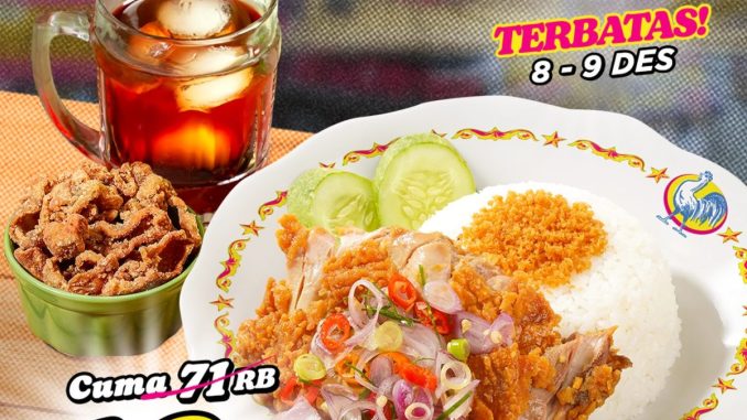 Promo Ayam Koplo Brand Day Combo Ayam Geprek cuma 16RB-an! 1