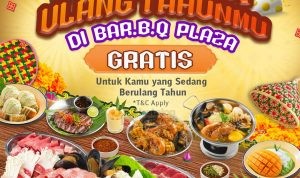 Promo Bar.B.Q Plaza Birthday Treats - Beli 3 Dapat 4 Paket All You Can Eat