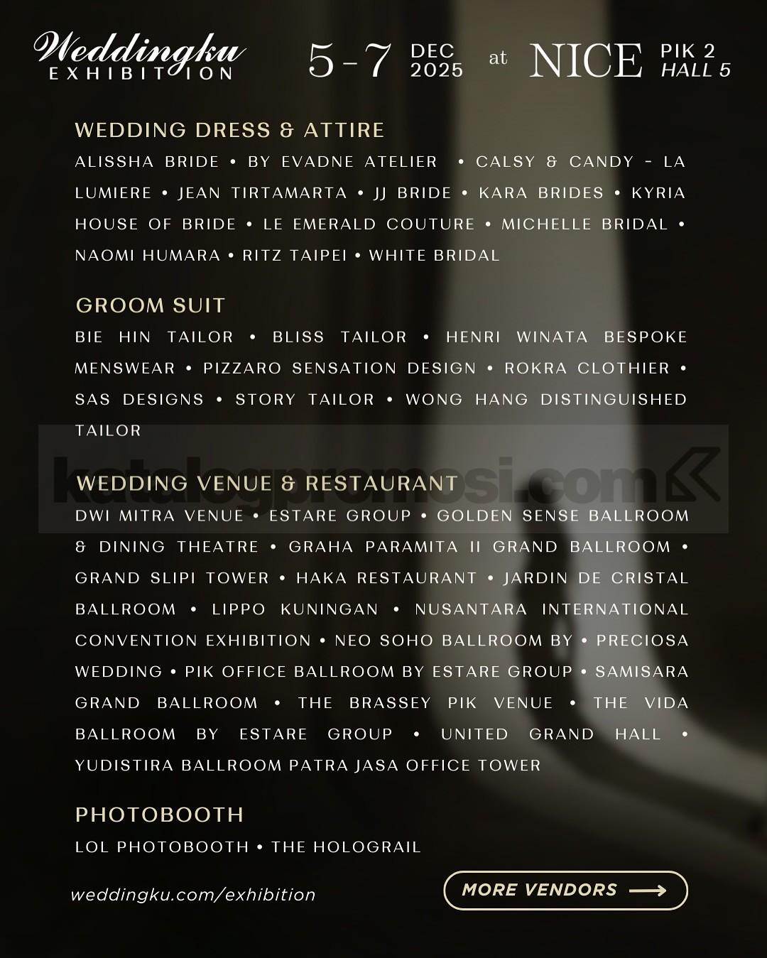 Weddingku Exhibition 2025 di NICE PIK 2 Weddingku Exhibition 2025 di NICE PIK 2 5