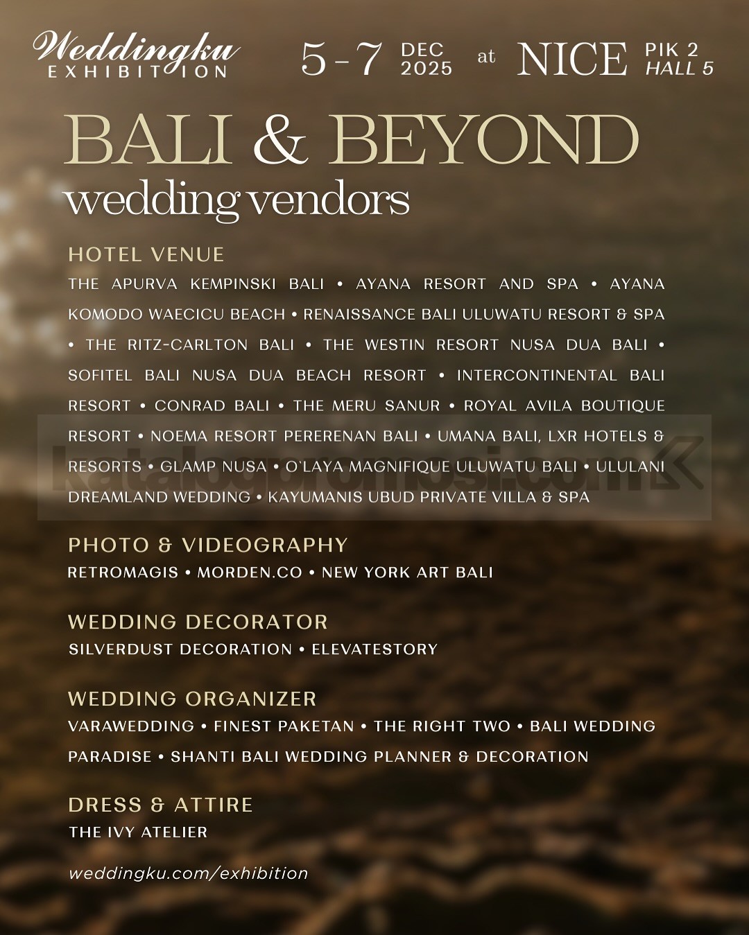 Weddingku Exhibition 2025 di NICE PIK 2 Weddingku Exhibition 2025 di NICE PIK 2 7