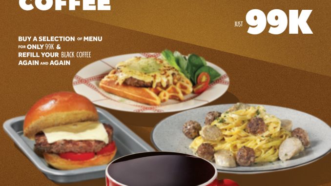 Promo Pancious Menu Lunch + Coffee For Only 99K* 1