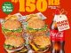 Promo BURGER KING Sparkling Celebration Rp. 150.000 gratis minuman 1 liter periode 31 Desember 2025 – 15 Januari 2026
