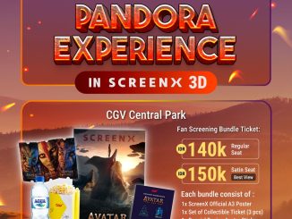 Promo CGV Fan Screening Avatar Fire and Ash ScreenX 3D di CGV Central Park
