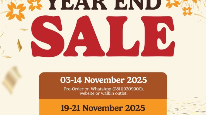 Promo Dapur Cokelat Year End Sale Loaf Cake mulai Rp. 99.000 1
