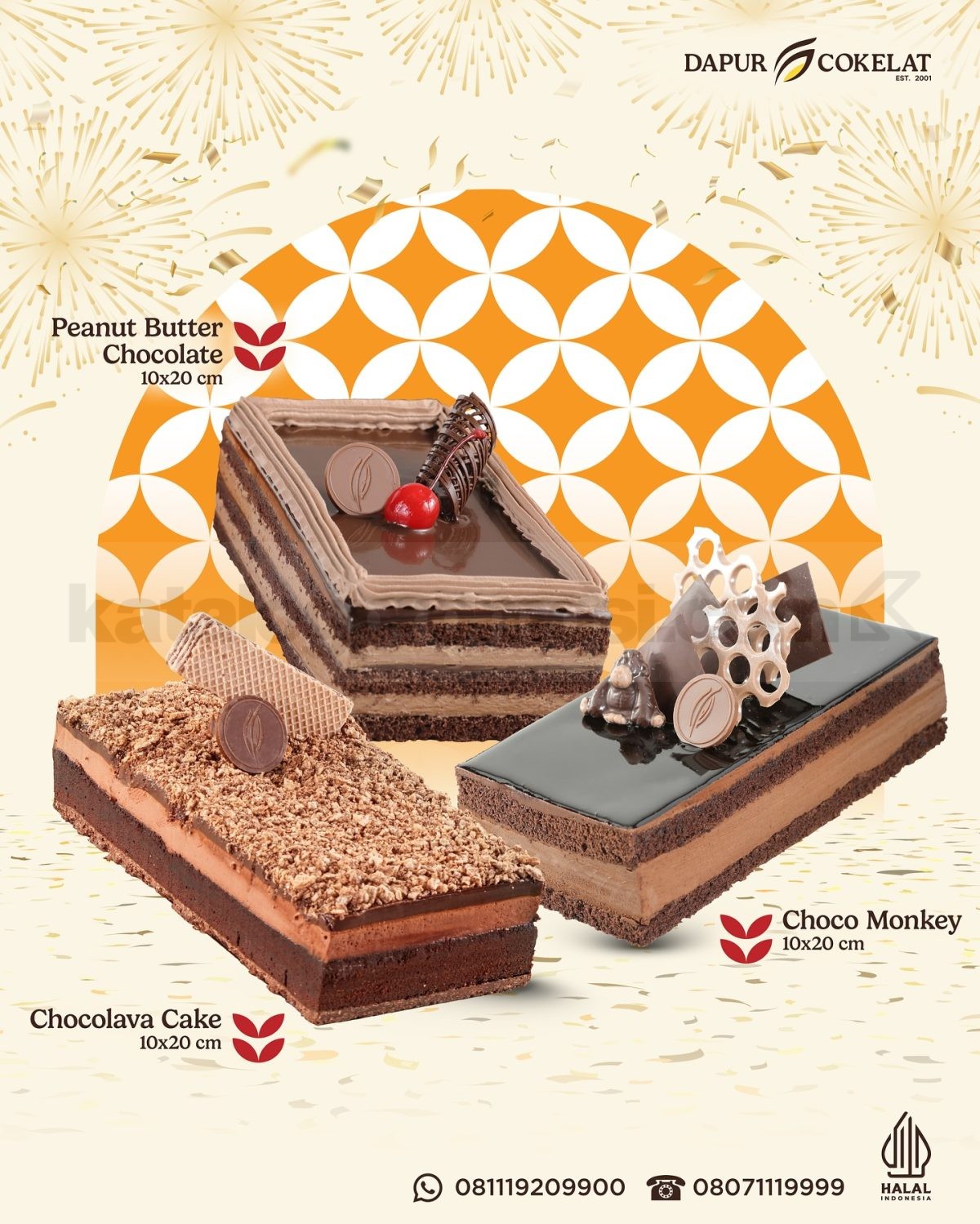 Promo Dapur Cokelat Year End Sale Loaf Cake mulai Rp. 99.000 Promo Dapur Cokelat Year End Sale Loaf Cake mulai Rp. 99.000 3