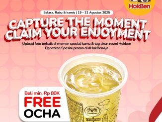 Promo HokBen World Photography Day Free Minuman dan Soup 3