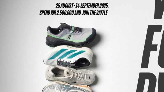 Promo JD Sports Win Free Sneakers belanja Rp2,5 juta ikut undian 3 pasang gratis